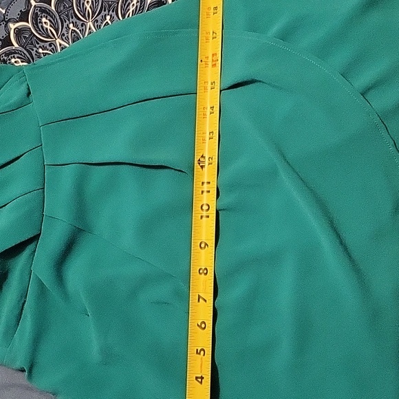 Tobi: Teal dress with crisscross back. - Picture 7 of 11